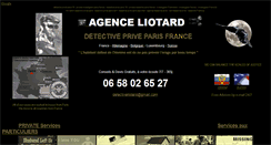 Desktop Screenshot of detectivepriveparis.com